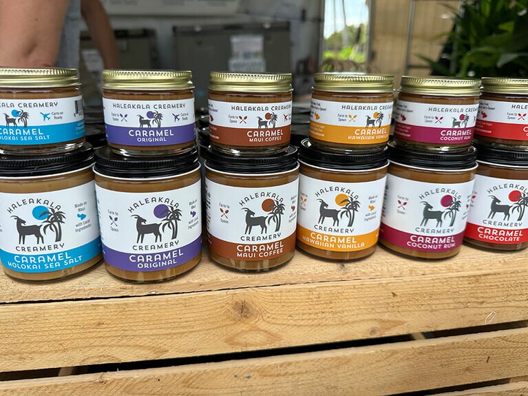 ハレアカラ・クリーマリーのキャラメルソース。
