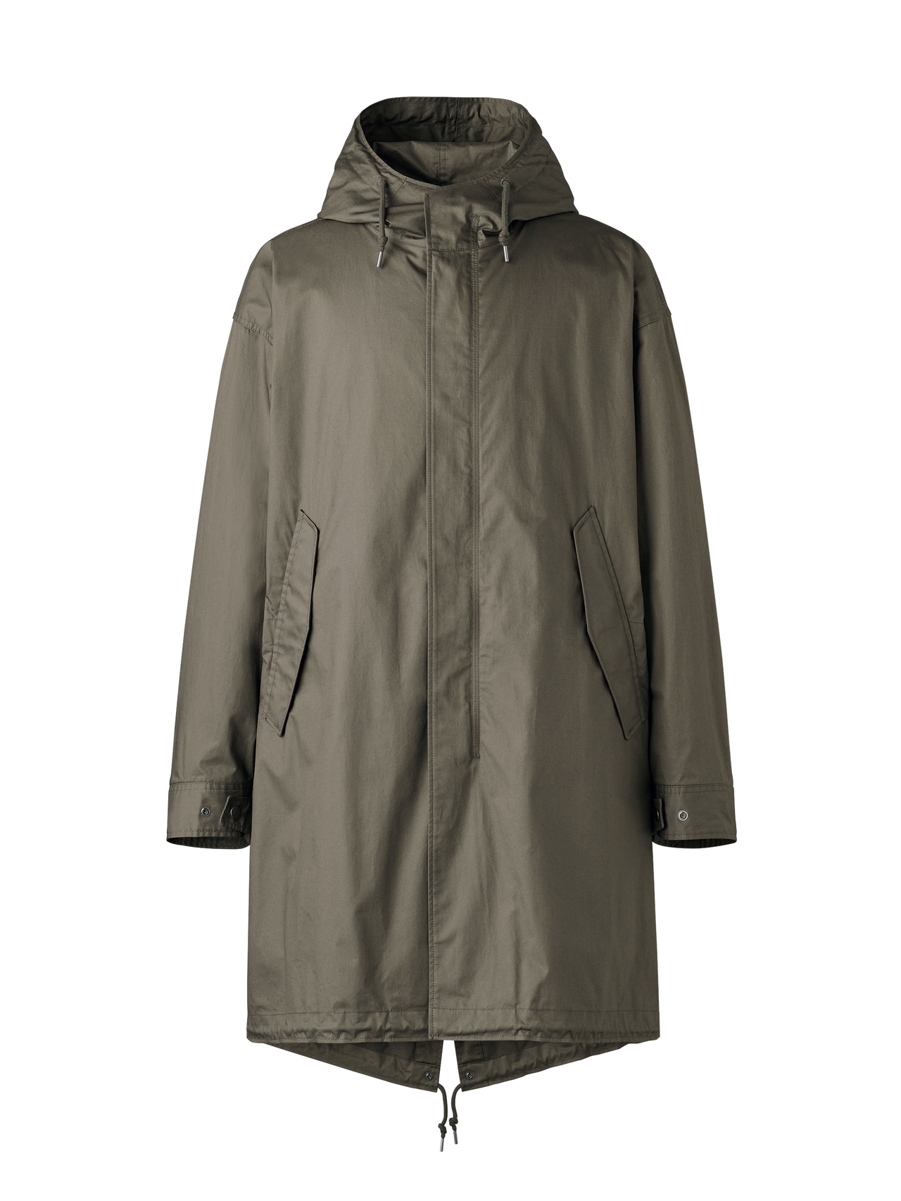 モッズコート 12,900円（ 33 KHAKI）。