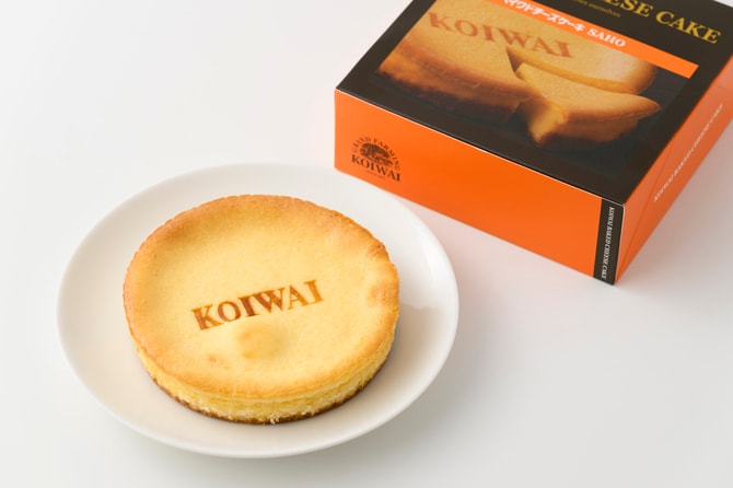小岩井農場 ベイクドチーズケーキSAHO 1,728円(4号)。