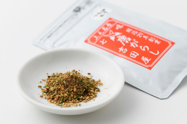 吉田七味店「七味唐辛子 下仁田ねぎ風味」432円(15g)／群馬県