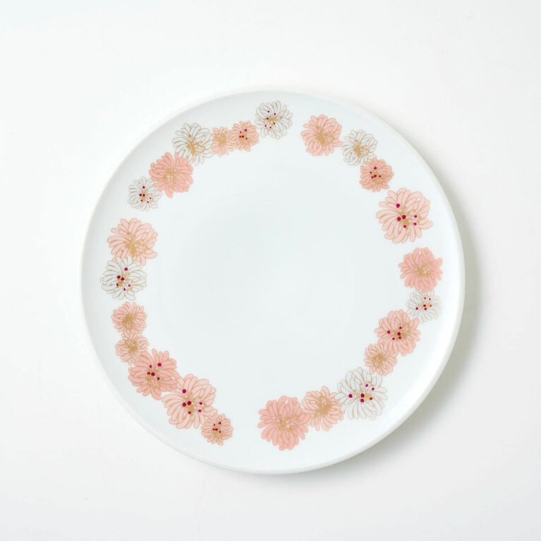 【クリザンテーム】大プレート／PINK 9,500円。