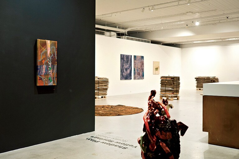 地下にある展示スペース。