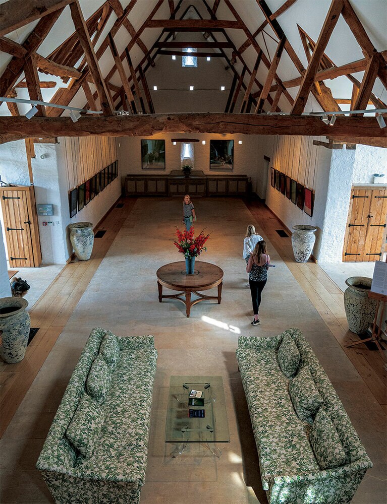 ギャラリーの展示は年3回入れ替わる。