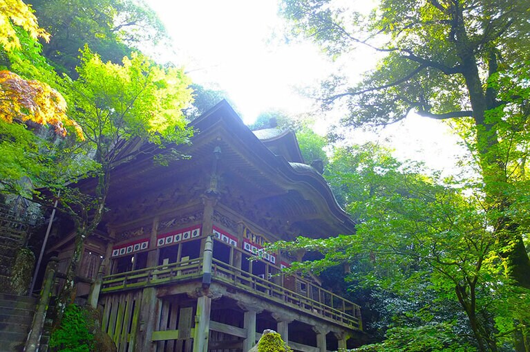［那谷寺］大悲閣本殿のほか、境内には7棟の国重要文化財の建造物が。
