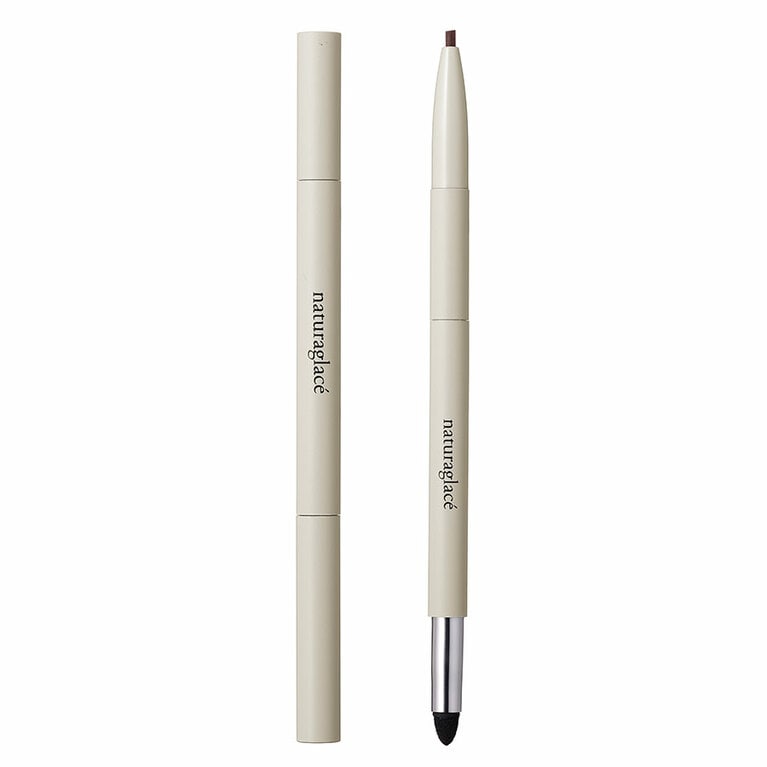 ナチュラグラッセ アイライナー ペンシル 全2色 各3,080円（写真は02 ブラウン）。