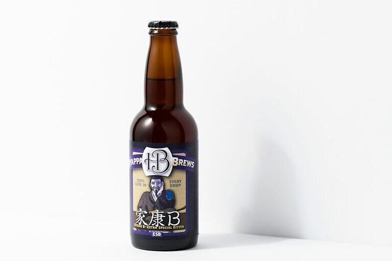 【愛知県】HYAPPA BREWSの「家康B」415円(330ml)。