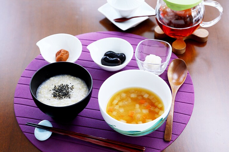 HOTEL KURBIO［群馬／草津温泉］断食明けのお腹に優しい補食。