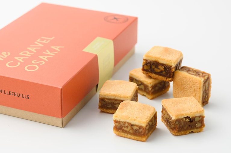 THE CARAVEL OSAKA キャラメルミルフィーユ 1,749円（6個入り）。