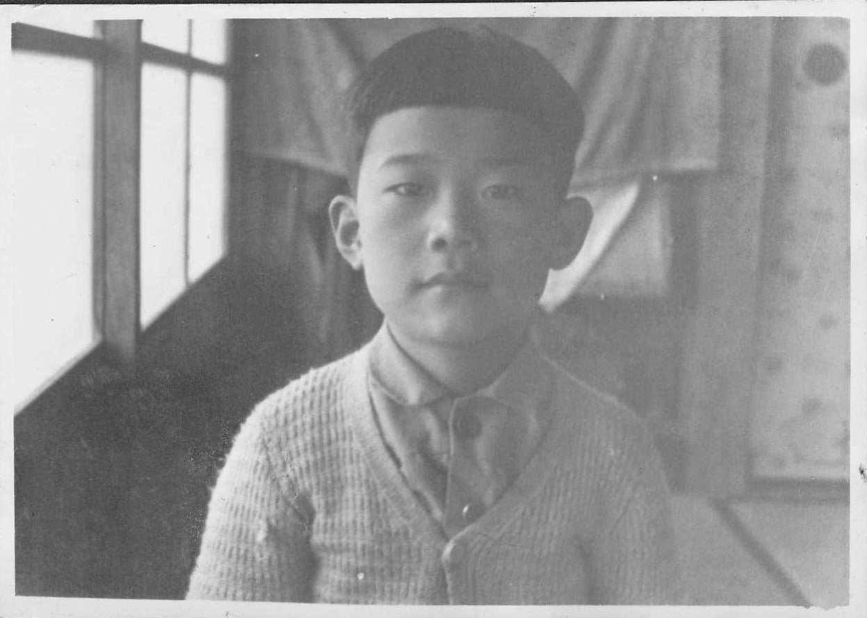 青山で過ごしていた幼少期のの松本隆さん。