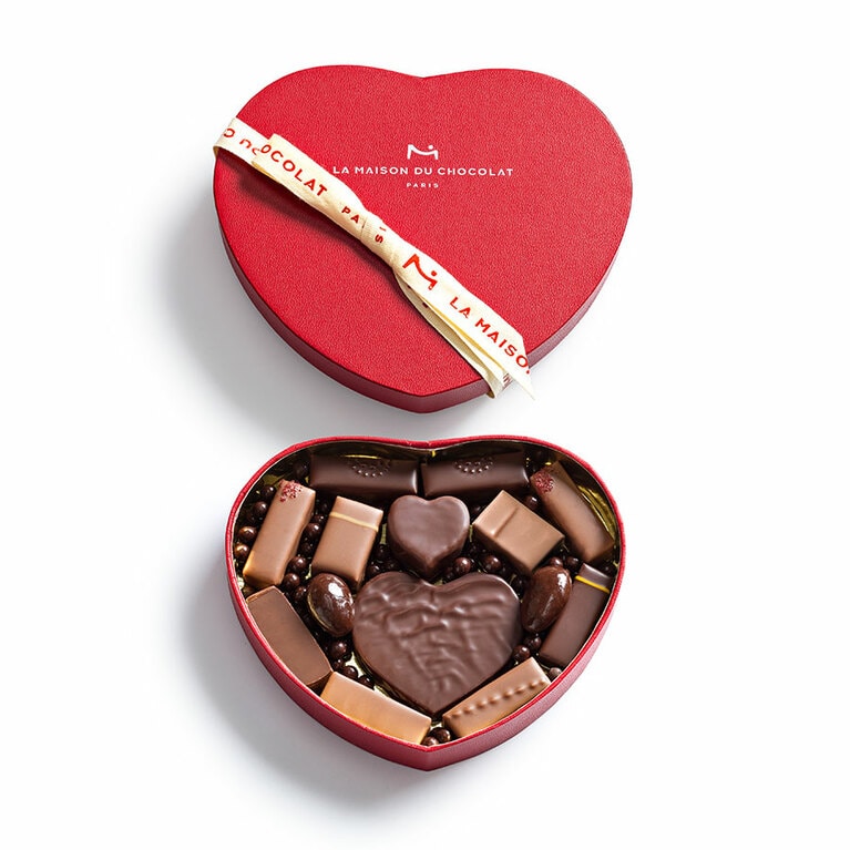 「ハート ギフトボックス」45粒入り。