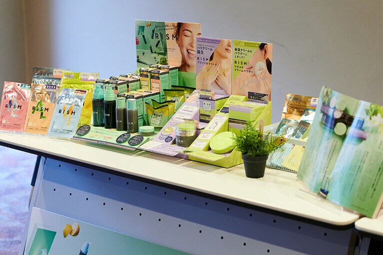 会場にはブースも登場。