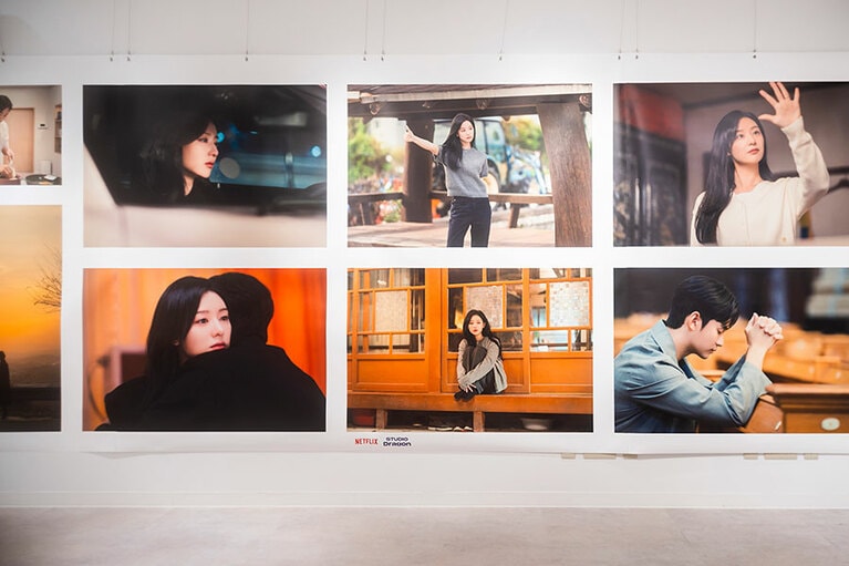 ポスター展示の様子。