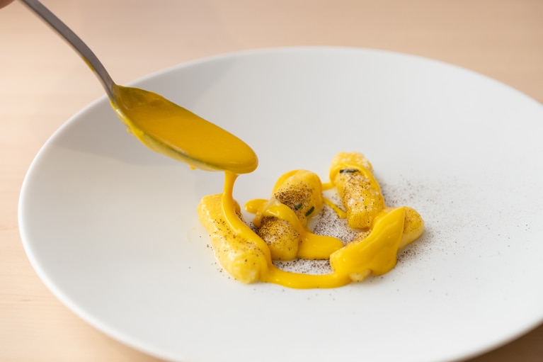 「Pumpkin Parmigiano 交差点」。