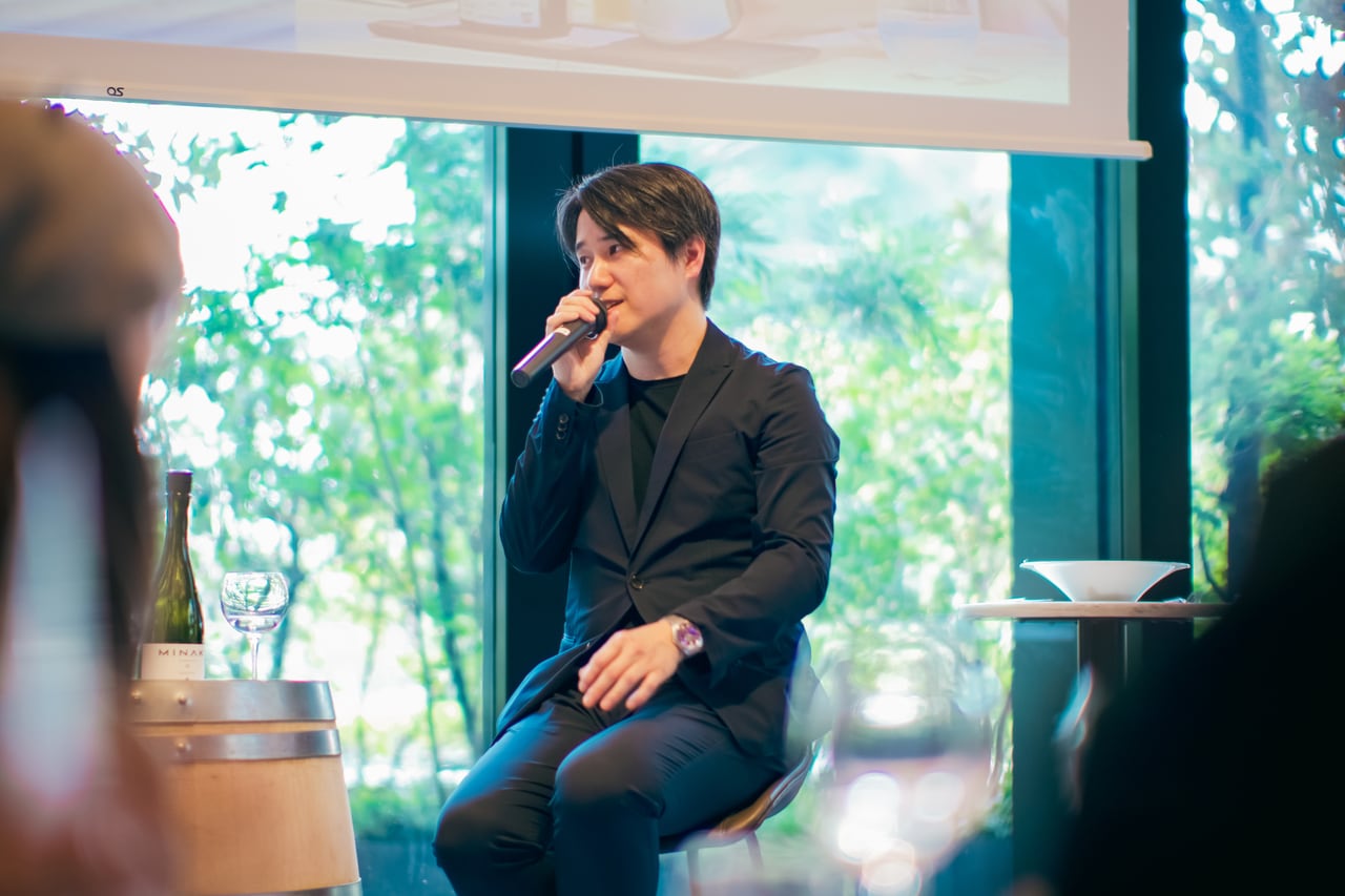 「幻響は日本酒自体の味わい、その凝縮度が素晴らしい」と田邊氏。