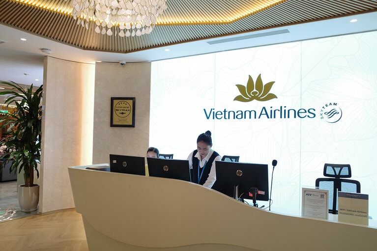 リニューアルオープンした、ハノイ・ノイバイ空港のベトナム航空のラウンジを体験。