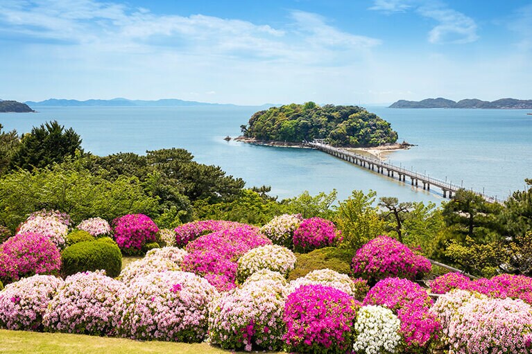 蒲郡クラシックホテル つつじまつり。