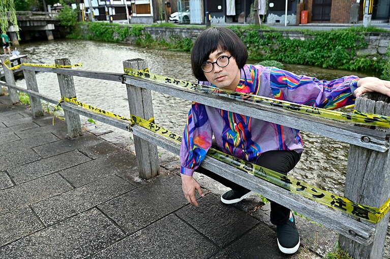 松原タニシ氏。