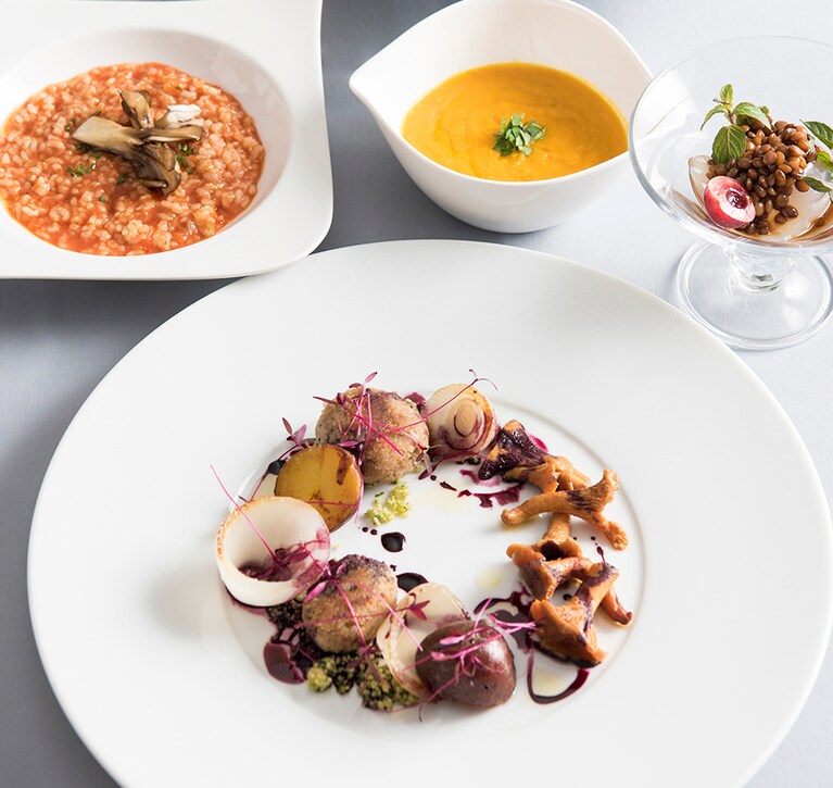 HOTEL KURBIO［群馬／草津温泉］ディナー。フレンチマクロビプラン。