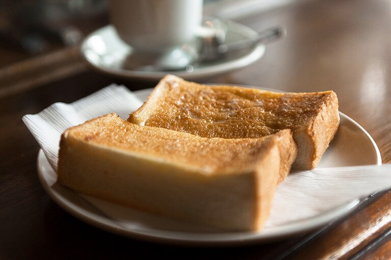 サモワール「モーニングサービス」450円。