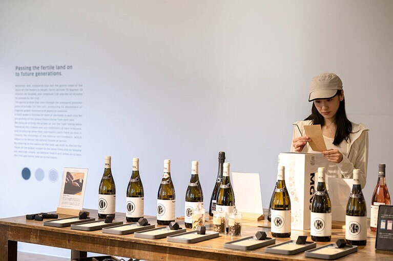 MGVsワイナリー（山梨県甲州市勝沼町等々力601−17）