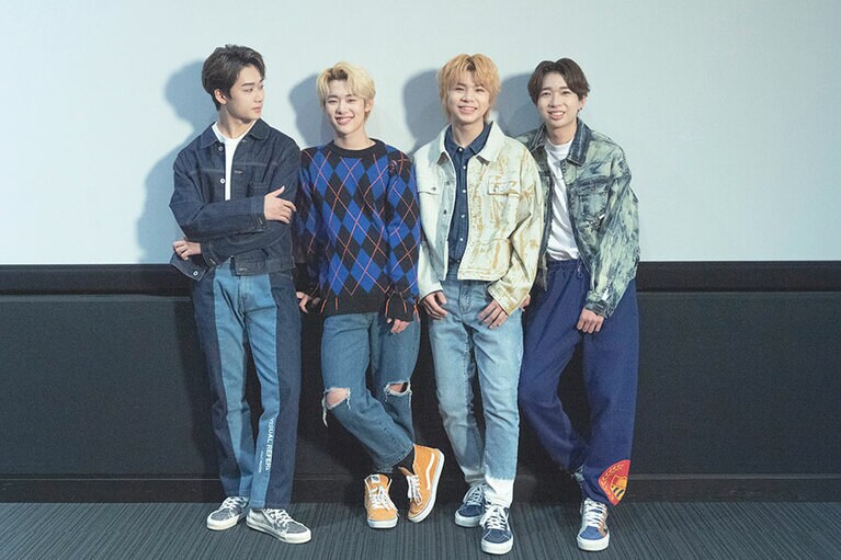 T1419の日本人メンバー４人。