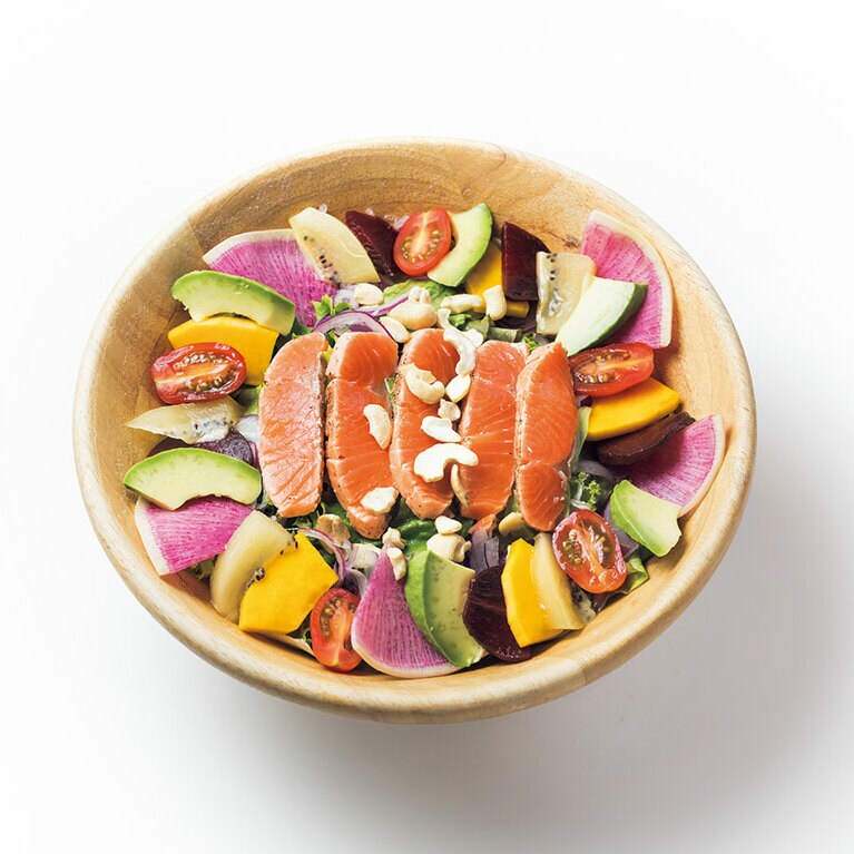 グリルサーモン 1,450円／SYLPHY SALADE