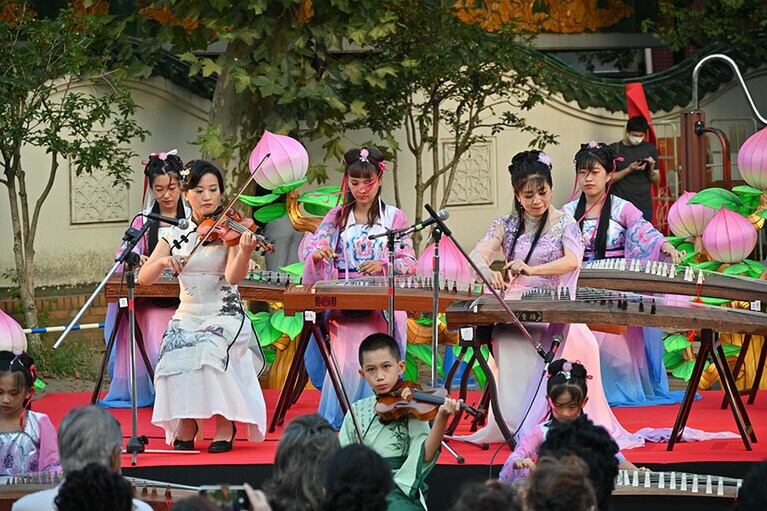 さまざまなイベントが。©横浜中華街発展会協同組合