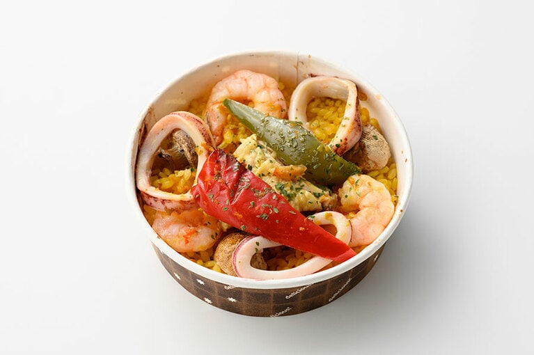 ミックスパエリア 990円(1人前)。