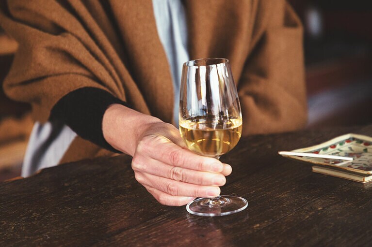 嬉しい試飲の時間。