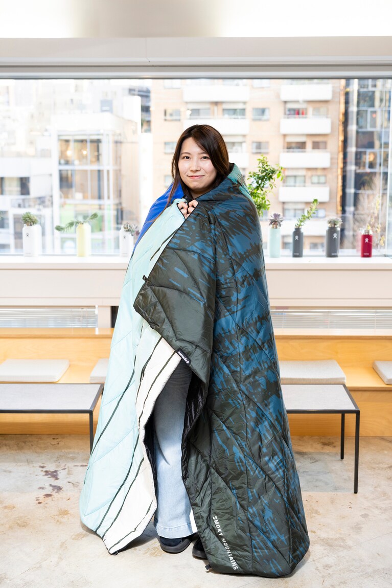 パッファー ブランケット／nomadix