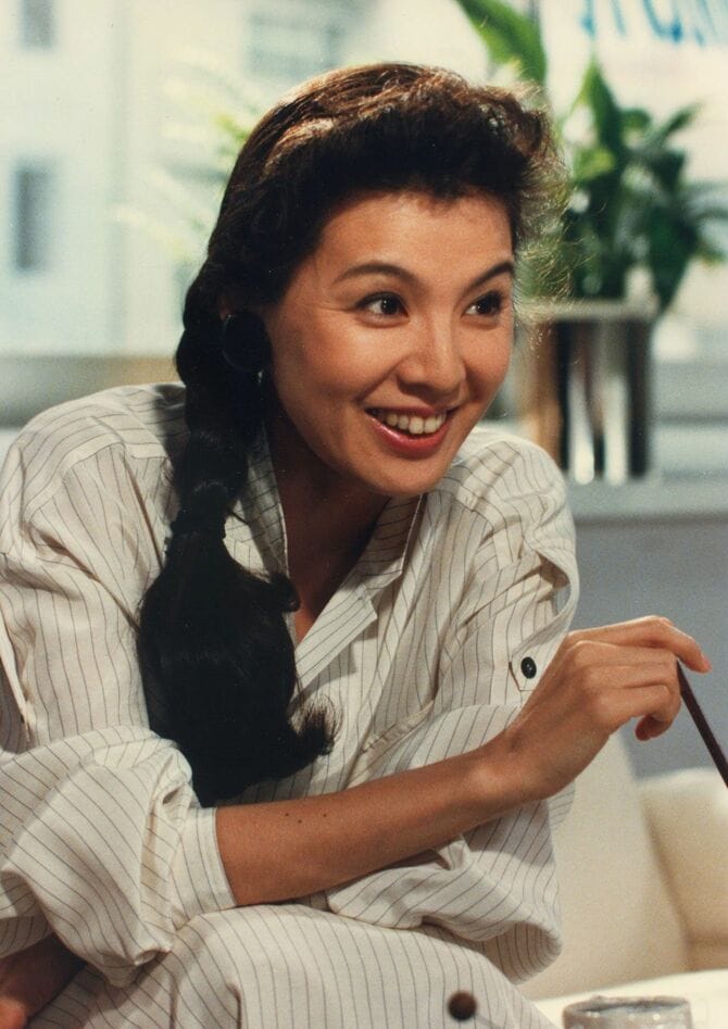 ウェーブのかかったロングヘアは女性たちの憧れの的だった。