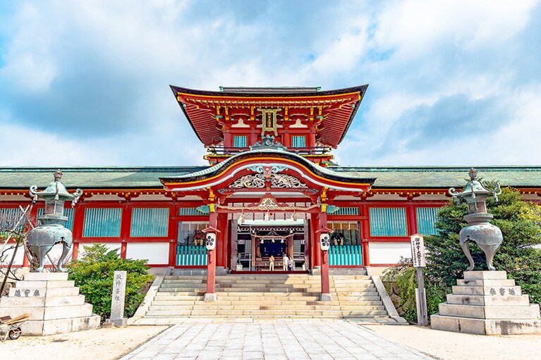 梅の名所 防府天満宮。