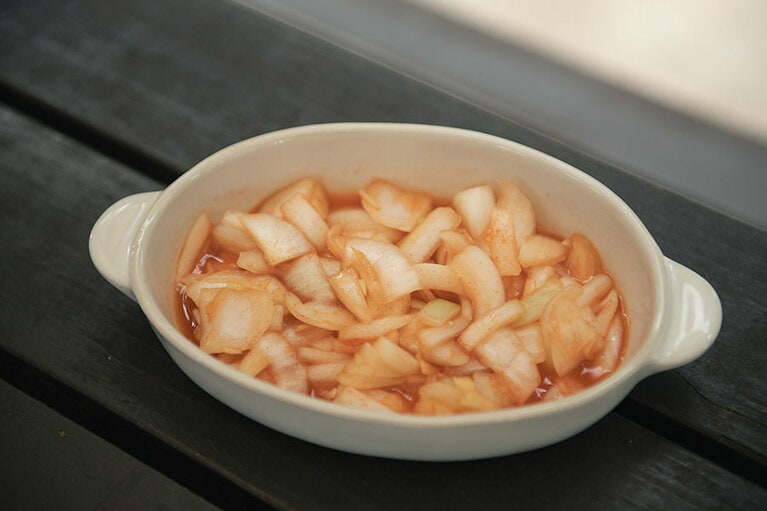 アチャールはインドの料理。さっぱりとした後味が魅力です。