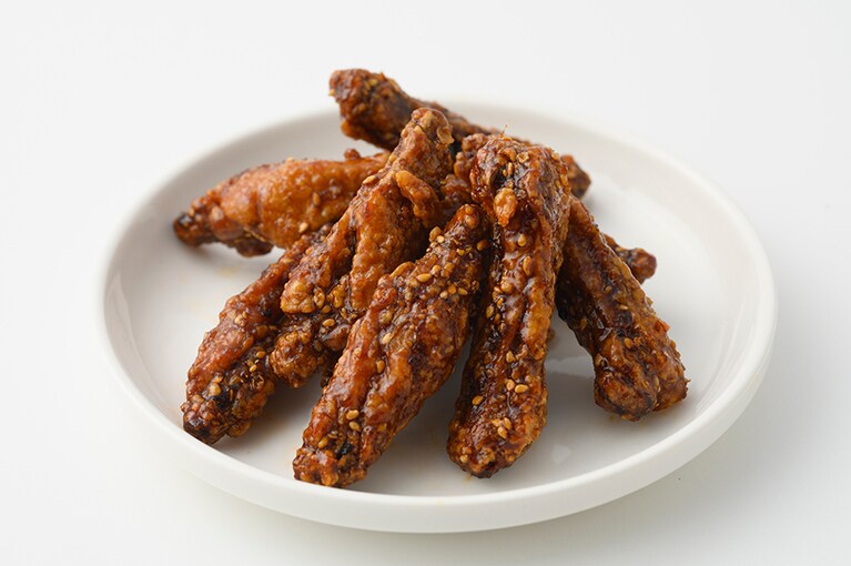 カリッとした食感がたまらない。