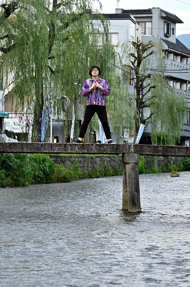 松原タニシ氏。