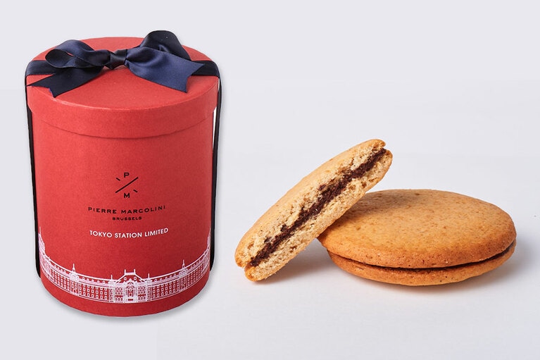 「マルコリーニ ビスキュイ」各日数量限定・東京駅限定。6枚入り 3,300円。
