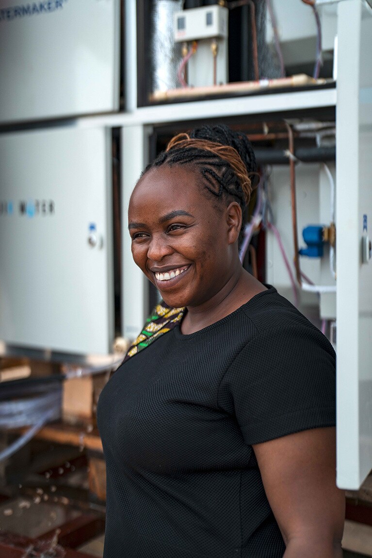 ベス・コイギ氏。©Rolex／Eva Diallo