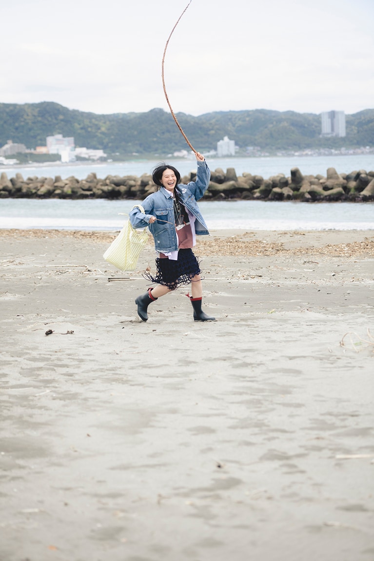 エーグル「ミリカ」でゆく 山本奈衣瑠の鴨川散歩。