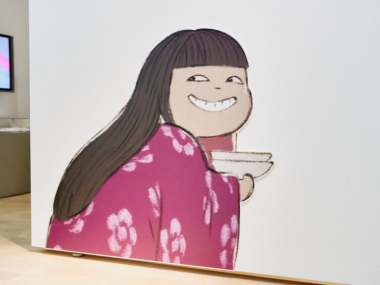 なんとも愛らしい、『かぐや姫の物語』に登場する女童。