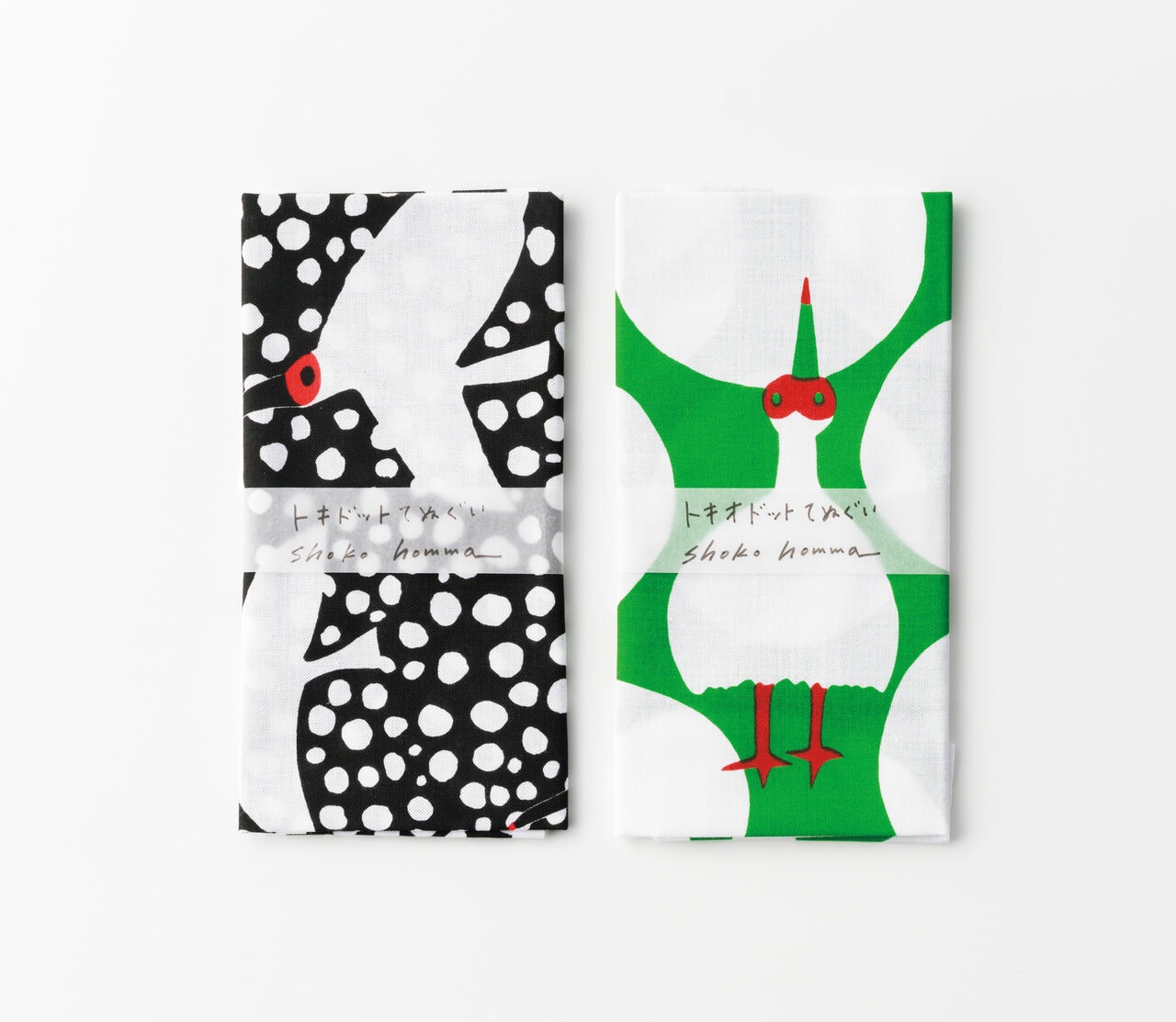 てぬぐい 92cm×34cm 各1,650円／shoko honma