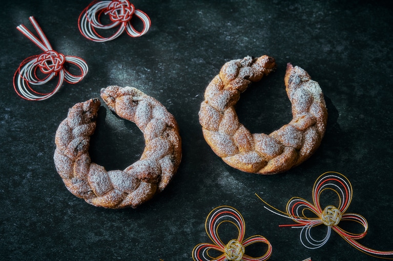 干支ブレッド（午） 350円。