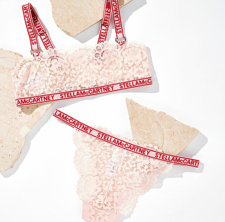 ブラ 13,200円、ショーツ 9,900円／ステラ マッカートニー ランジェリー(タニ ジャパン)