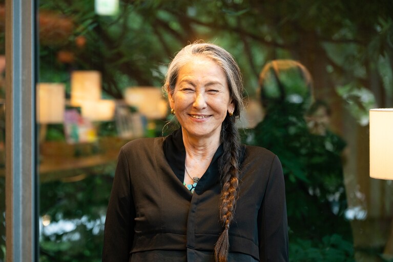 代官山 蔦屋書店で行われた浅野順子さんと近田春夫さんトークイベントにて。