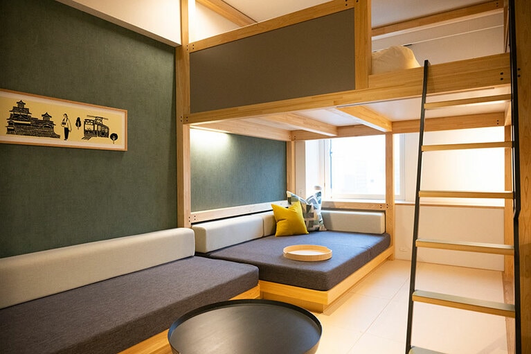 「やぐらルーム」1～4名定員／22～29平米。