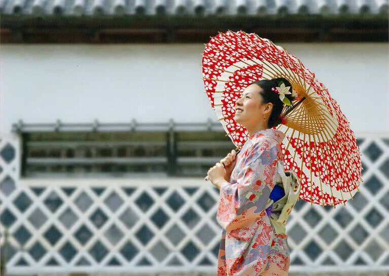 着物ウィークin萩。