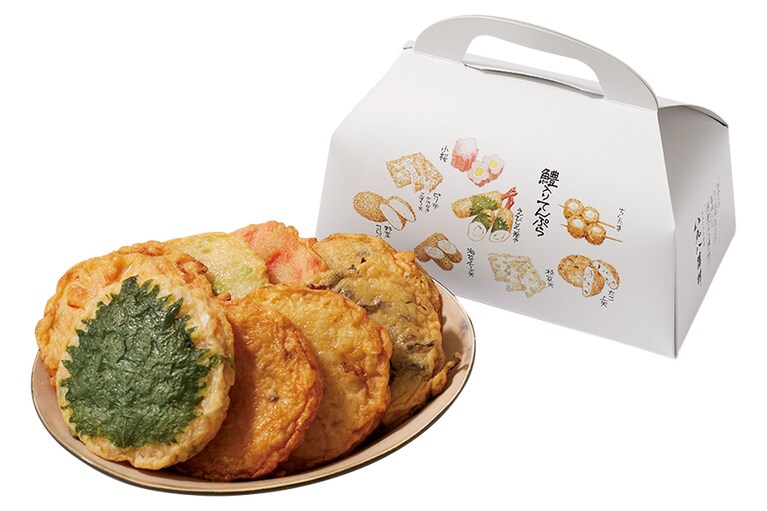 人気鱧入りてんぷら8種詰合せ 8種 3,780円(一部地域を除き送料込み)／丸八蒲鉾