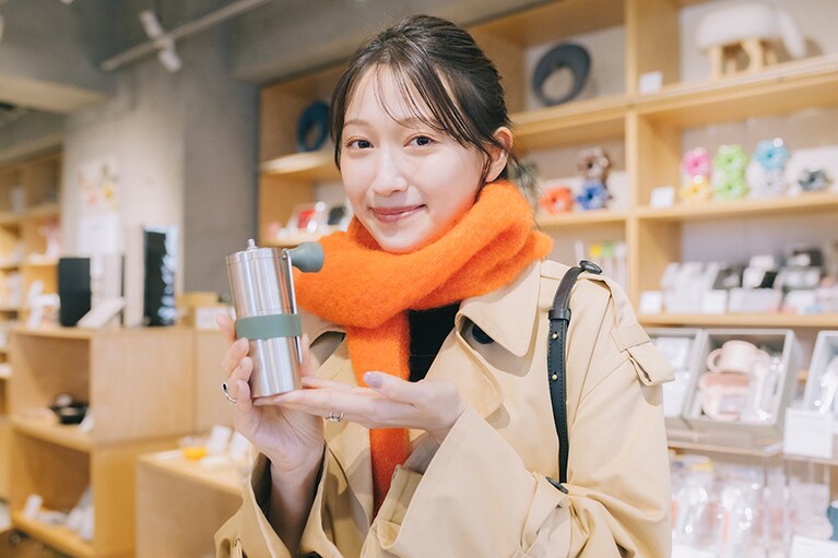 HARIOのV60メタルコーヒーミル／6,600円