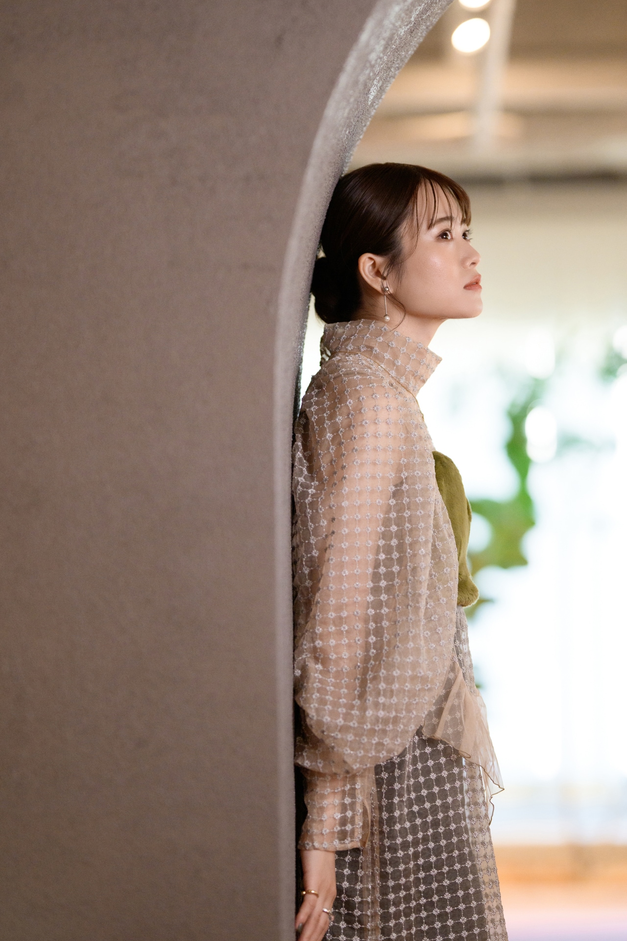 山崎怜奈さん。