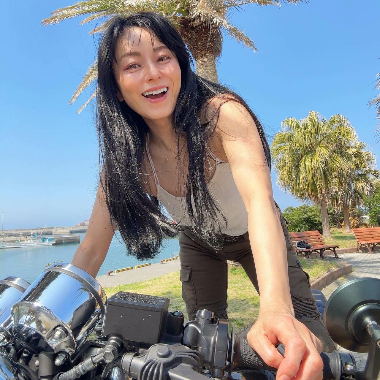 フォロワー3万人超え。バイクの魅力を届けるSNSも人気（写真：本人SNSより）