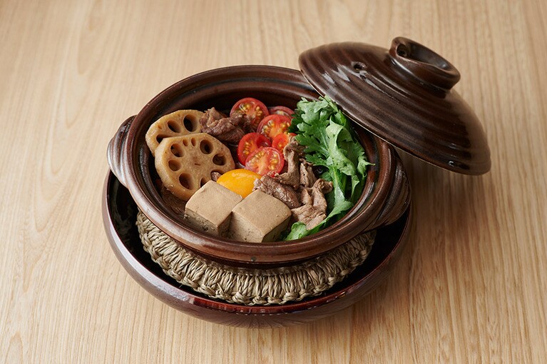 甘いトマトと落としたまごがポイント。